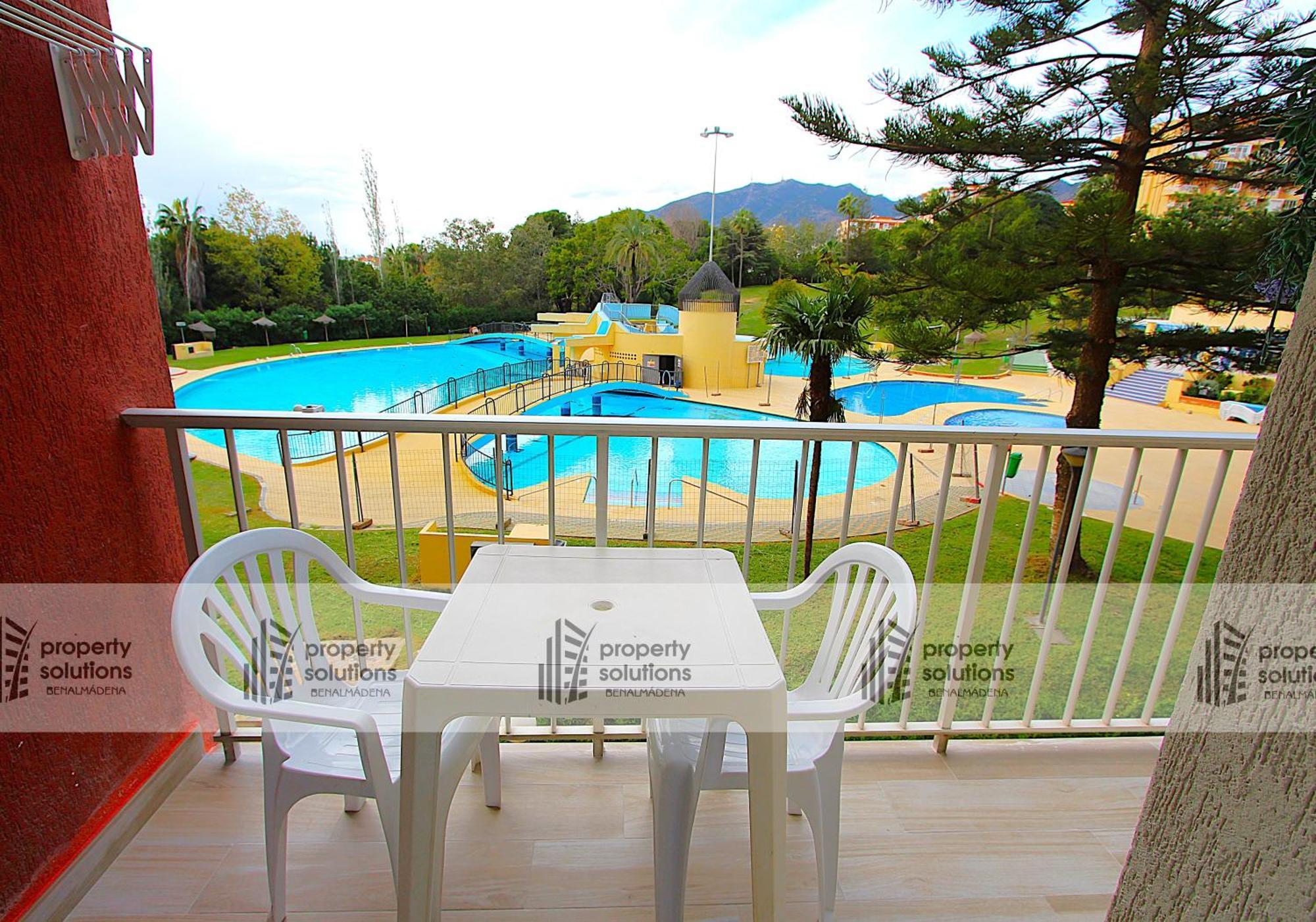 36 Júpiter Apartamento - Vista al jardín y la piscina - Excelente wifi Benalmádena Exterior foto